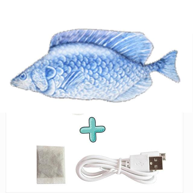 Cats USB Charger Interactive Toy Fish - Wowza Toko